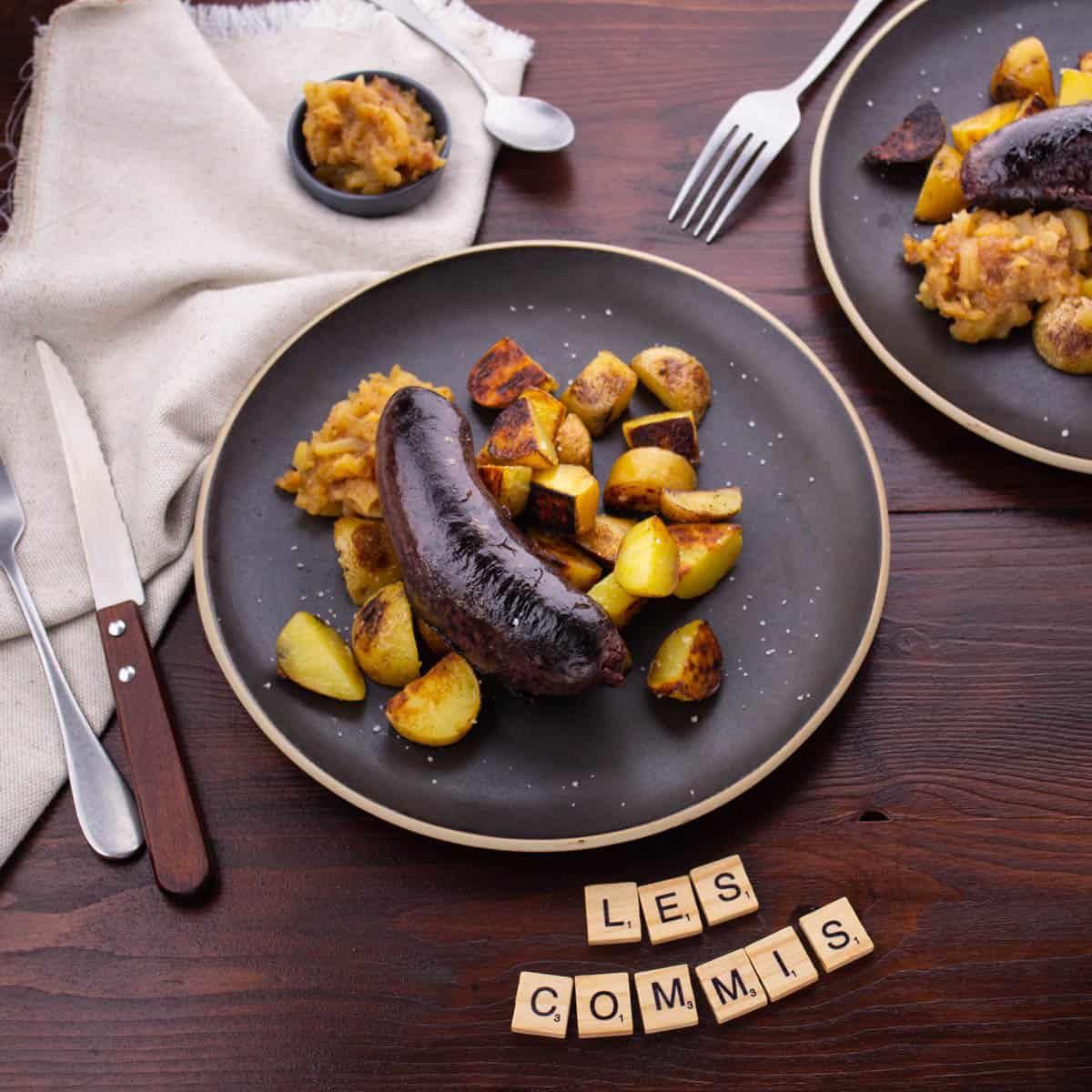 Boudin Noir du Perche & Chutney de Pommes