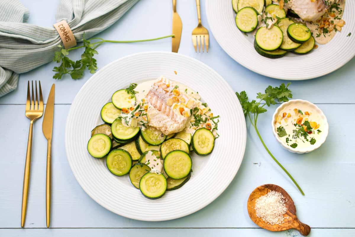 Poisson de la Criée aux Amandes Grillées