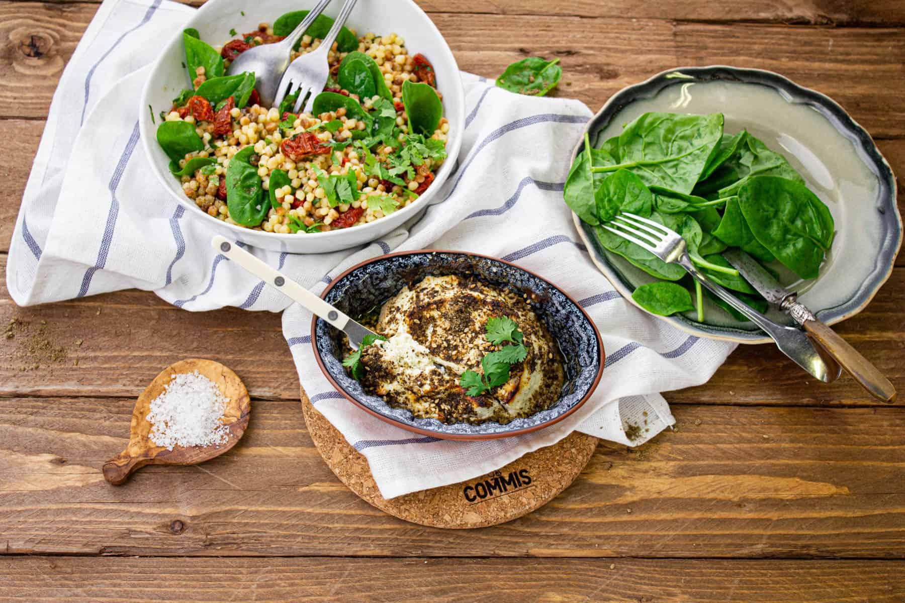 Ricotta Rôtie au Zaatar
