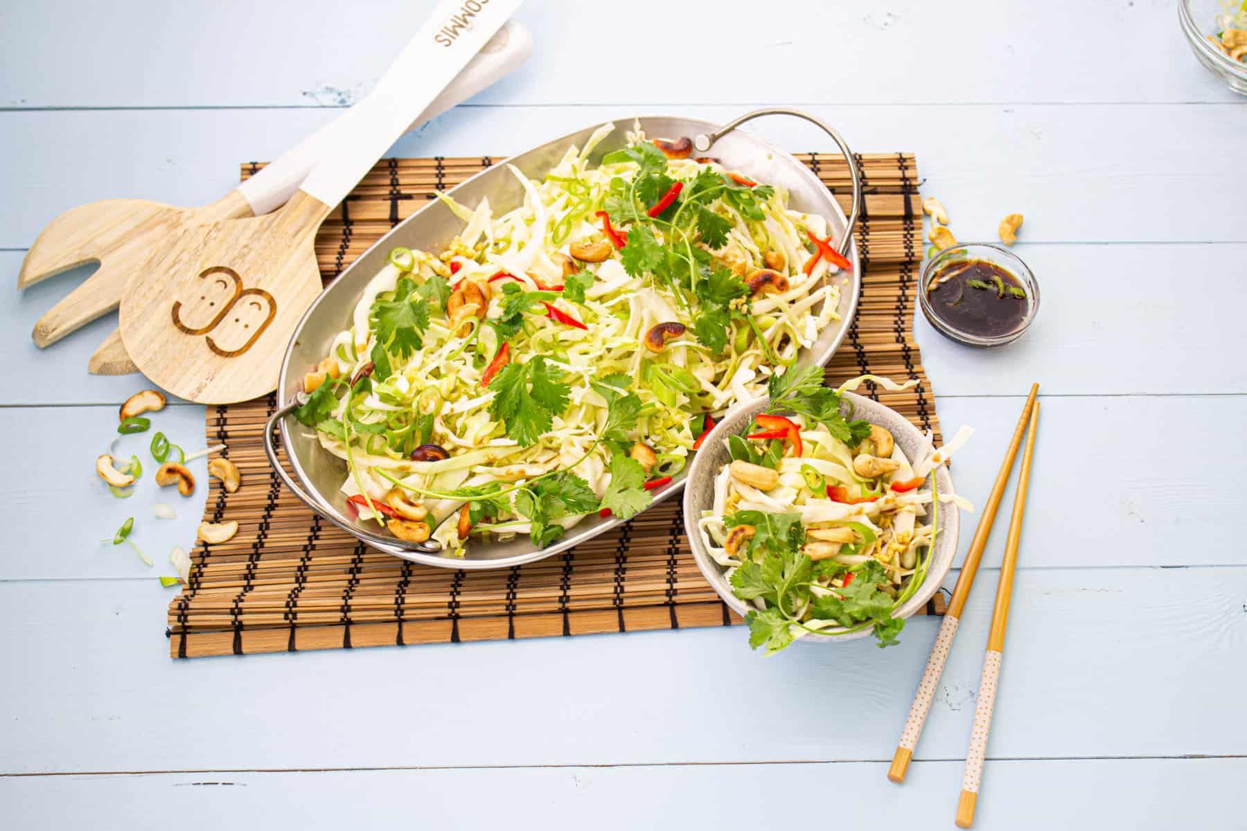 Salade de Chou, Coriandre & Cajou