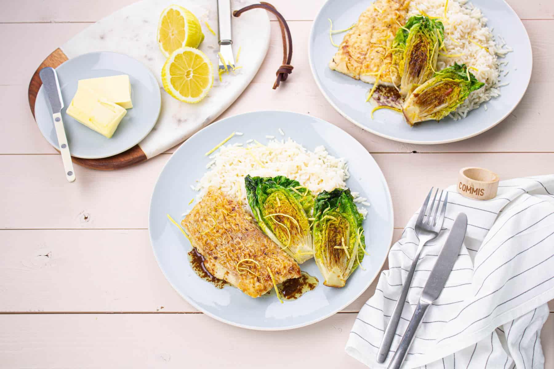 Poisson de la Criée au Beurre Citronné