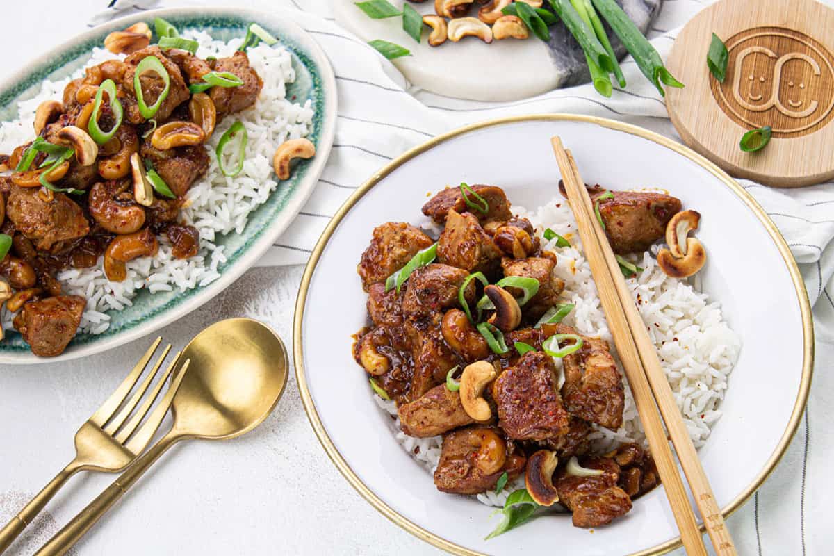 Sauté de Porc aux Noix de Cajou
