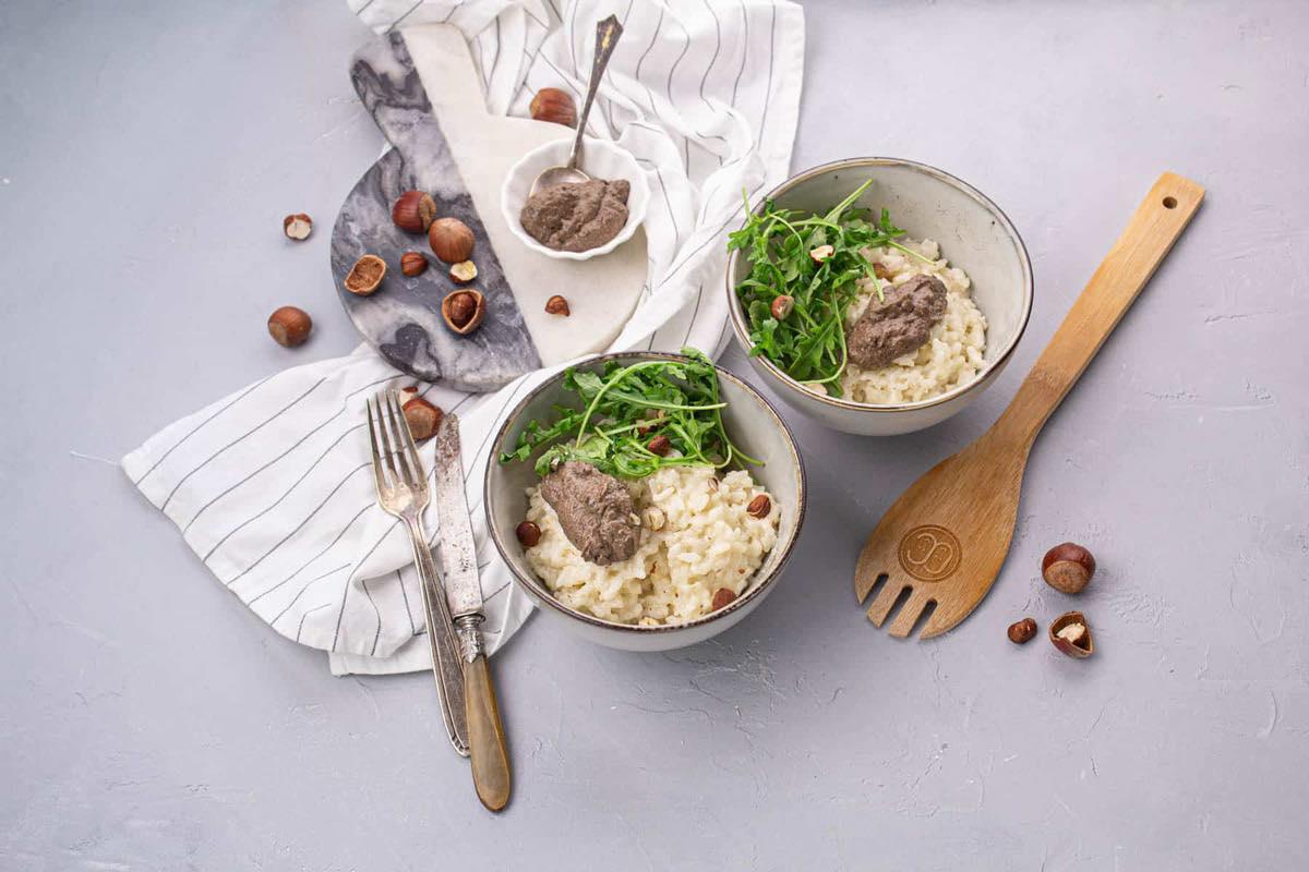 Risotto à la Crème de Noisette & Truffe