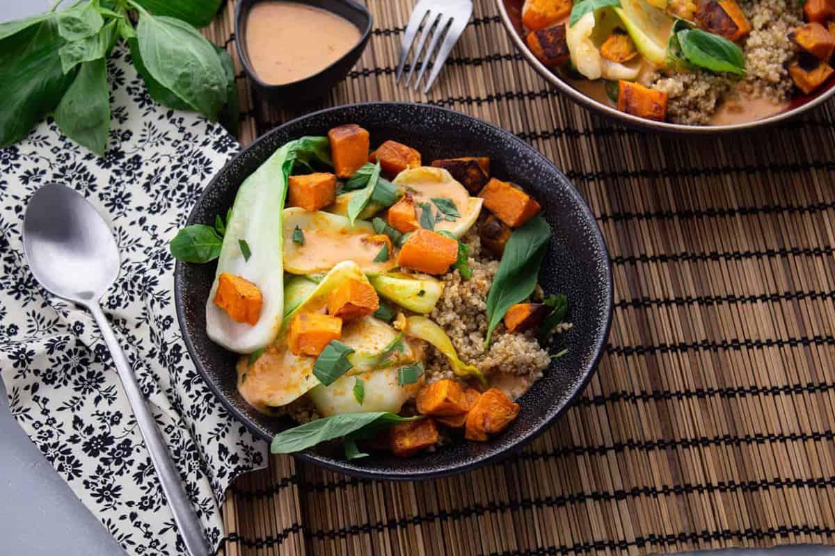 Curry de Légumes au Basilic Thaï