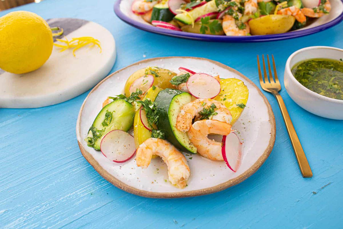 Crevettes à la Gremolata