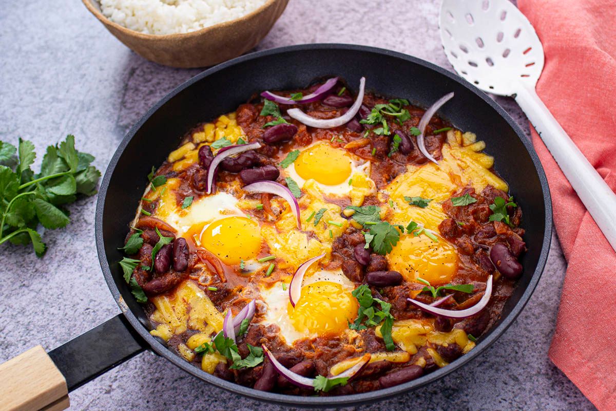 Poêlée Tex-Mex Gratinée au Cheddar