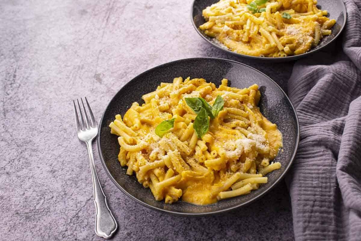 Fusilloni à la Crème de Patates Douces