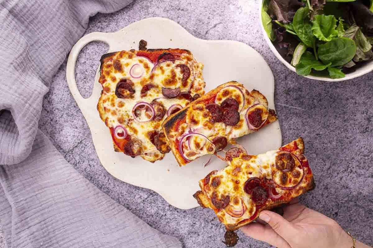 Focaccia Chorizo & Mozzarella