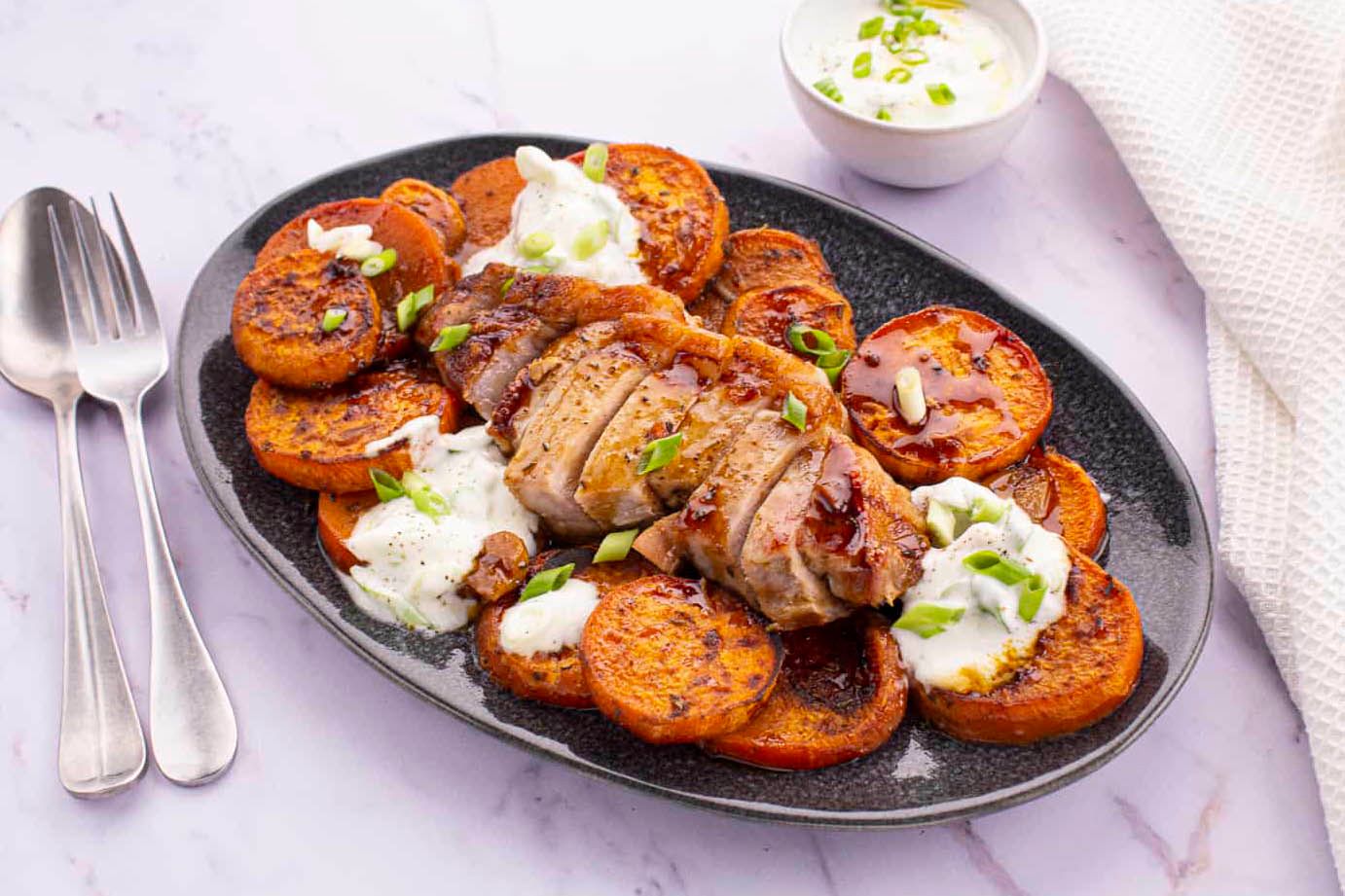 Longe de Porc Cajun & Patates Douces