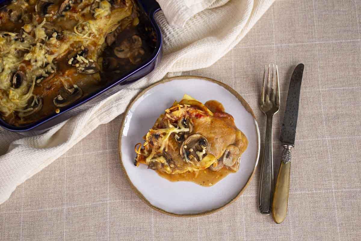 Lasagnes Champignons & Tomme Fraîche