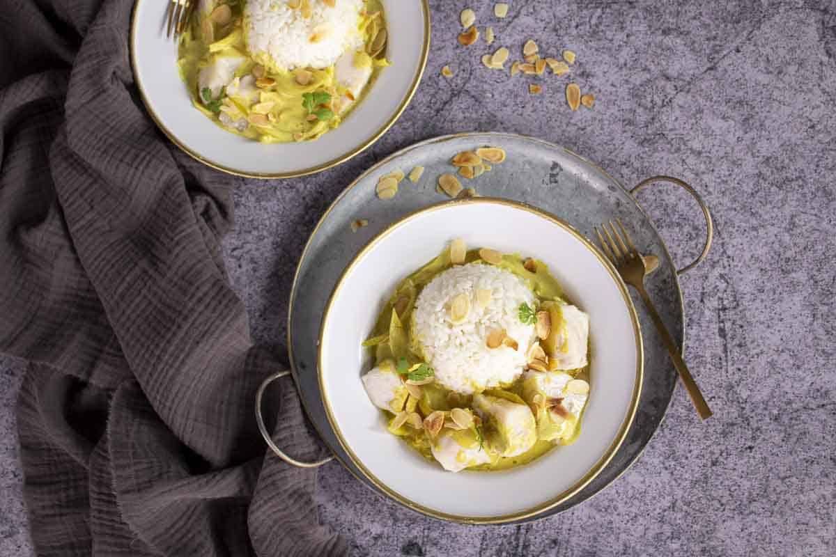 Curry de Poisson aux Épices Indiennes