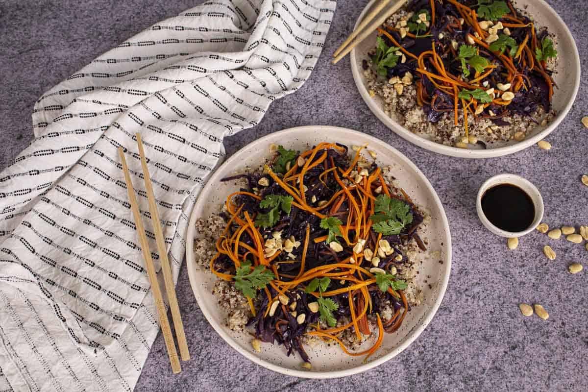 Légumes croquants sautés à la Thaï