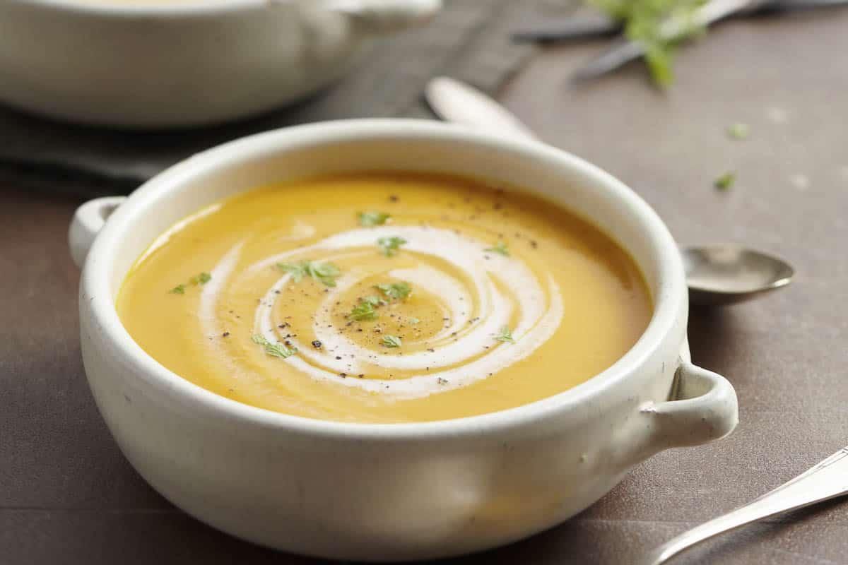 Velouté de Patate Douce - Recette - Les Commis