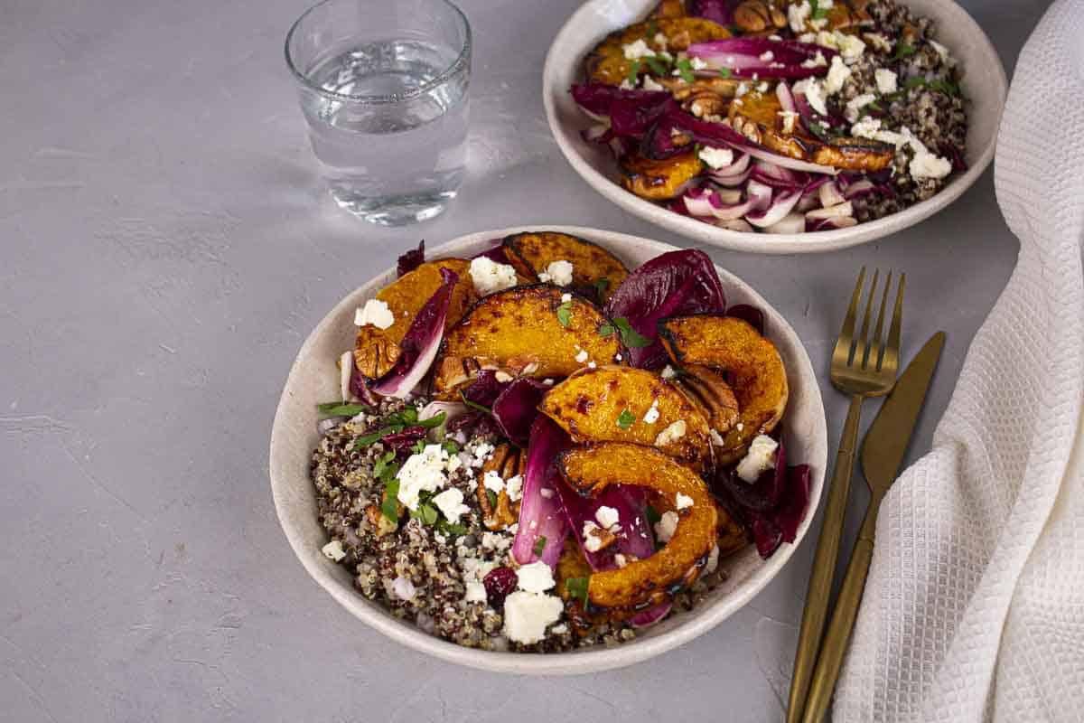 Butternut Rôtie, Feta & Cranberries