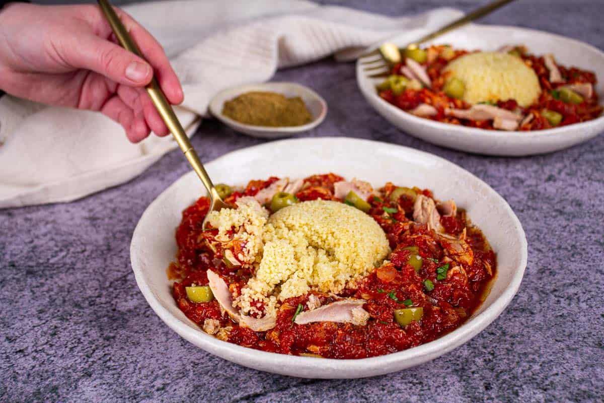 Mijoté de Thon façon Tajine