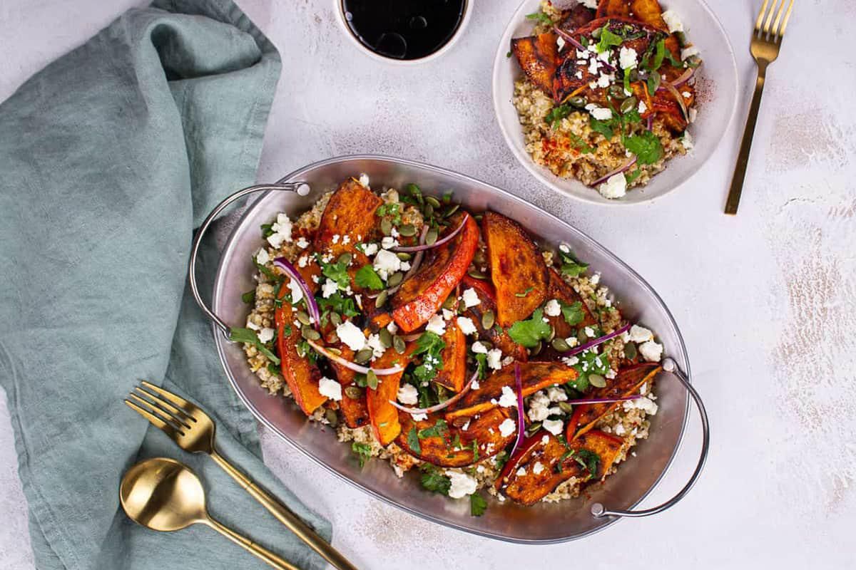 Butternut Rôti Boulgour & Feta