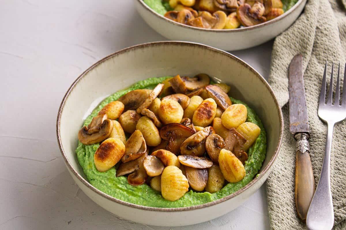 Gnocchi au Crémeux de Brocoli & Parmesan