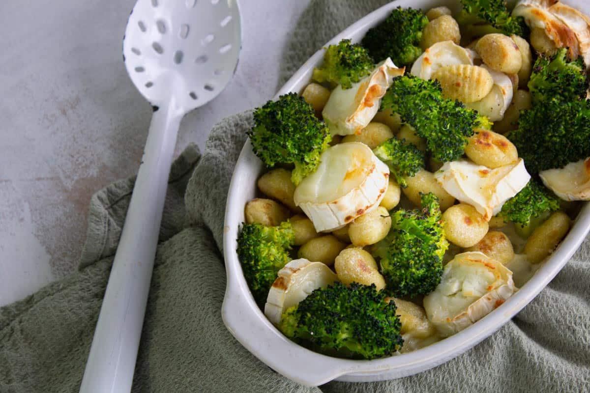 Gratin de Gnocchis, Chèvre & Brocoli