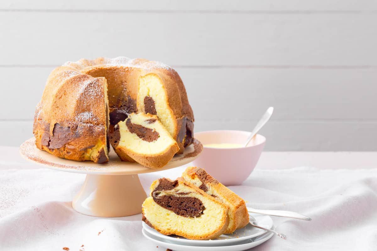 Gâteau Marbré