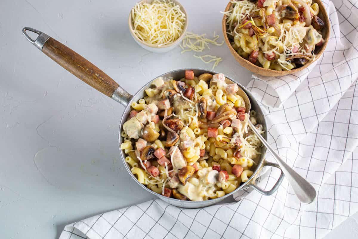 Coquillettes Jambon & Champignons