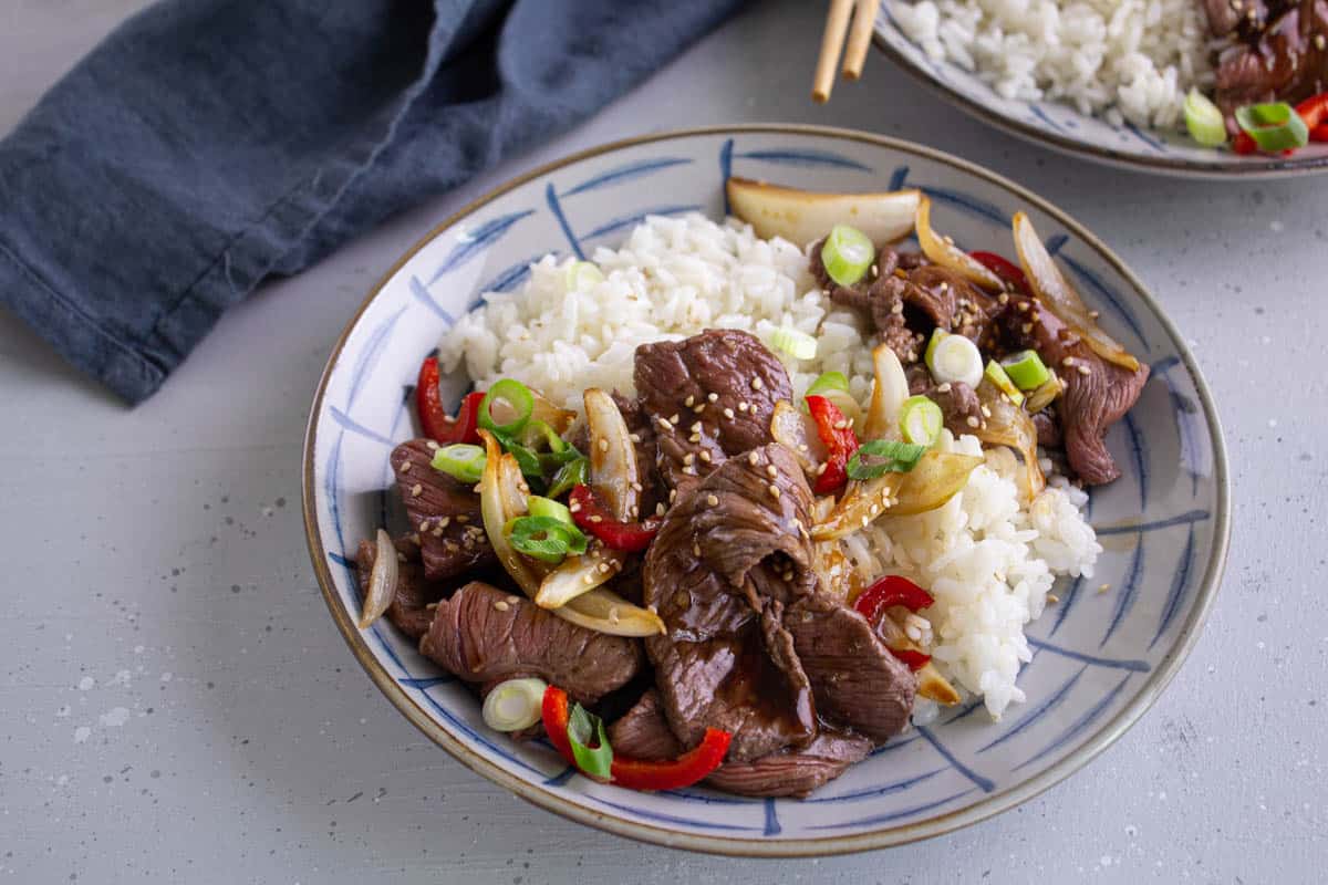 Bœuf Aubrac Sauté à la Coréenne