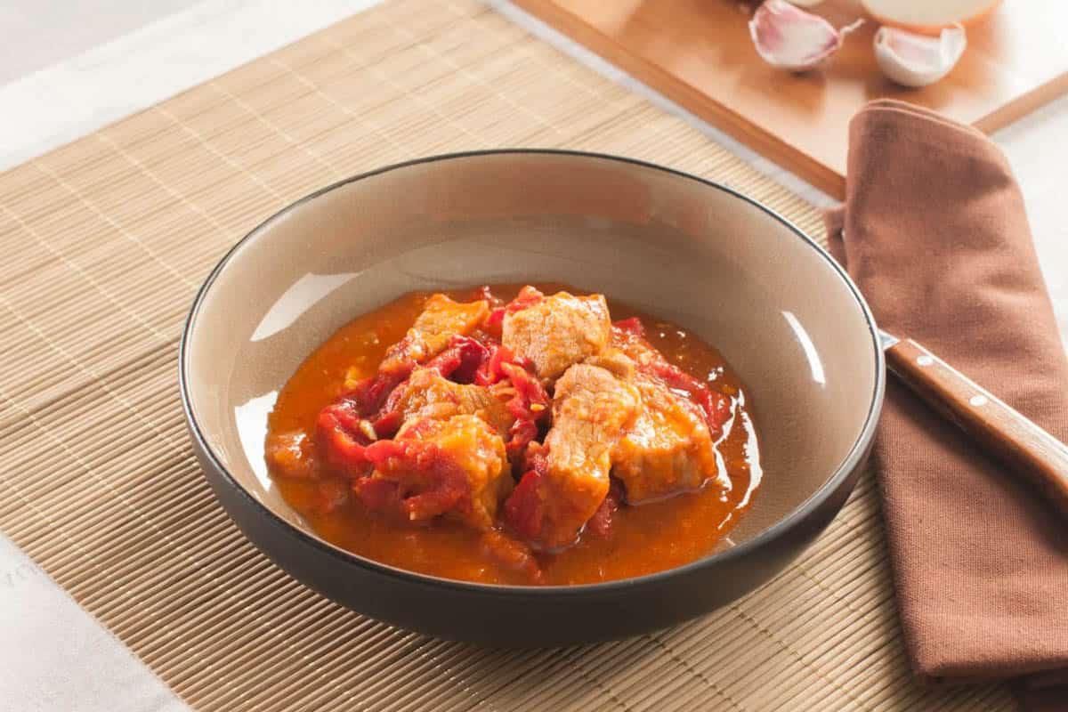 Longe de Porc à la Riojana
