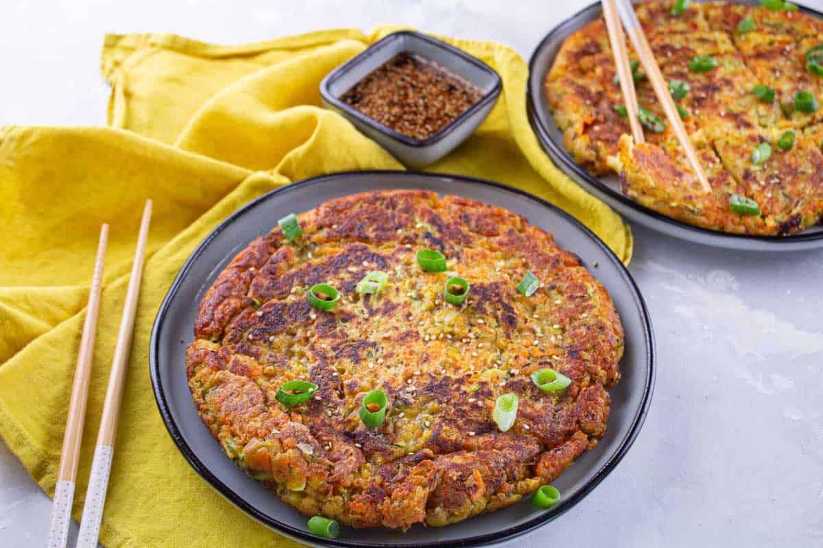 Yachaejeon (Pancakes coréens aux Légumes)