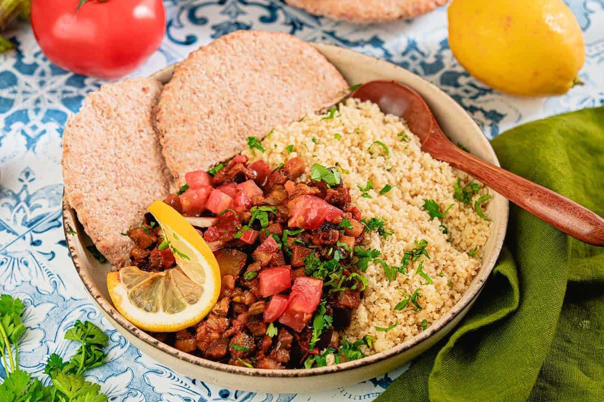 Zaalouk d'Aubergines à la Marocaine