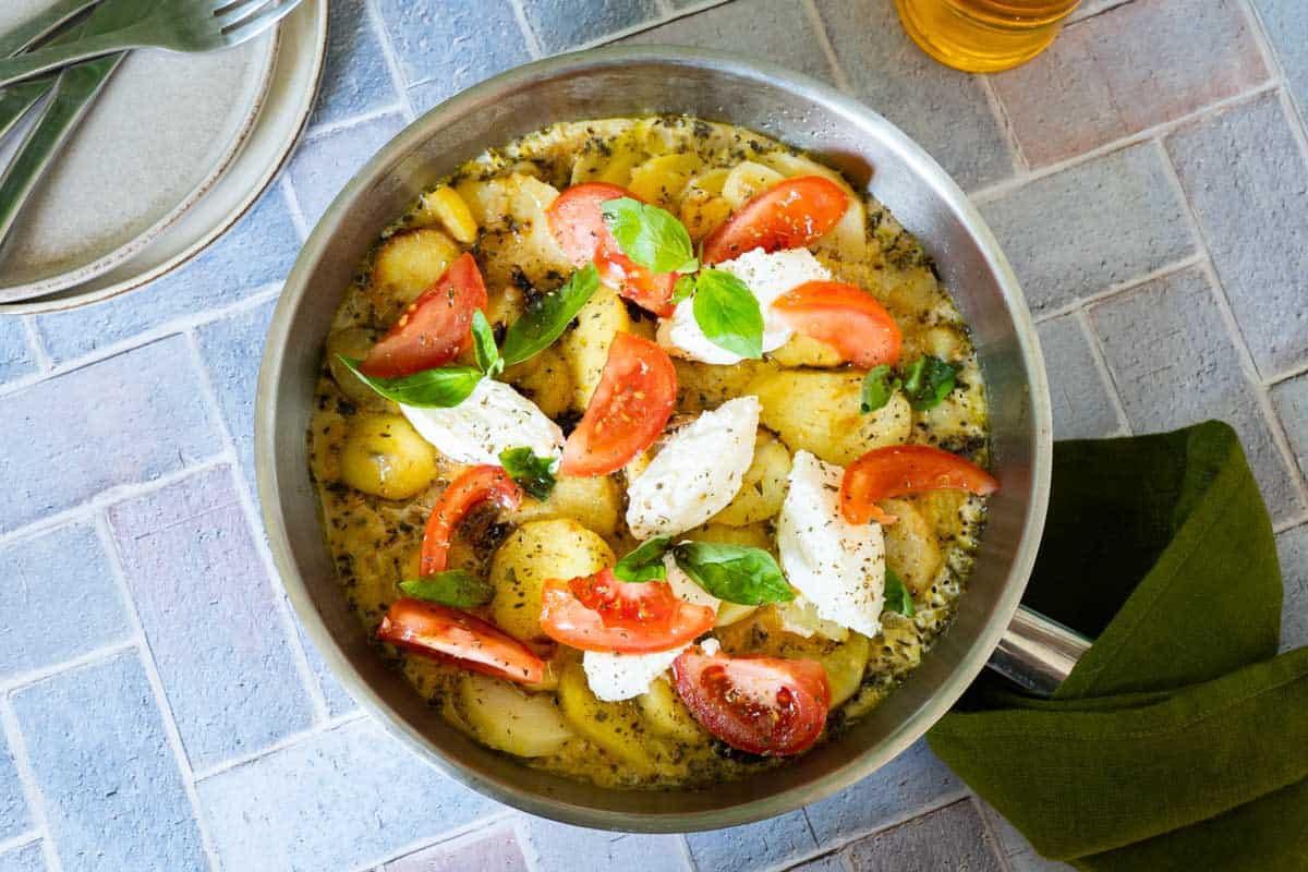 Frittata de Pommes de Terre Tomates & Ricotta