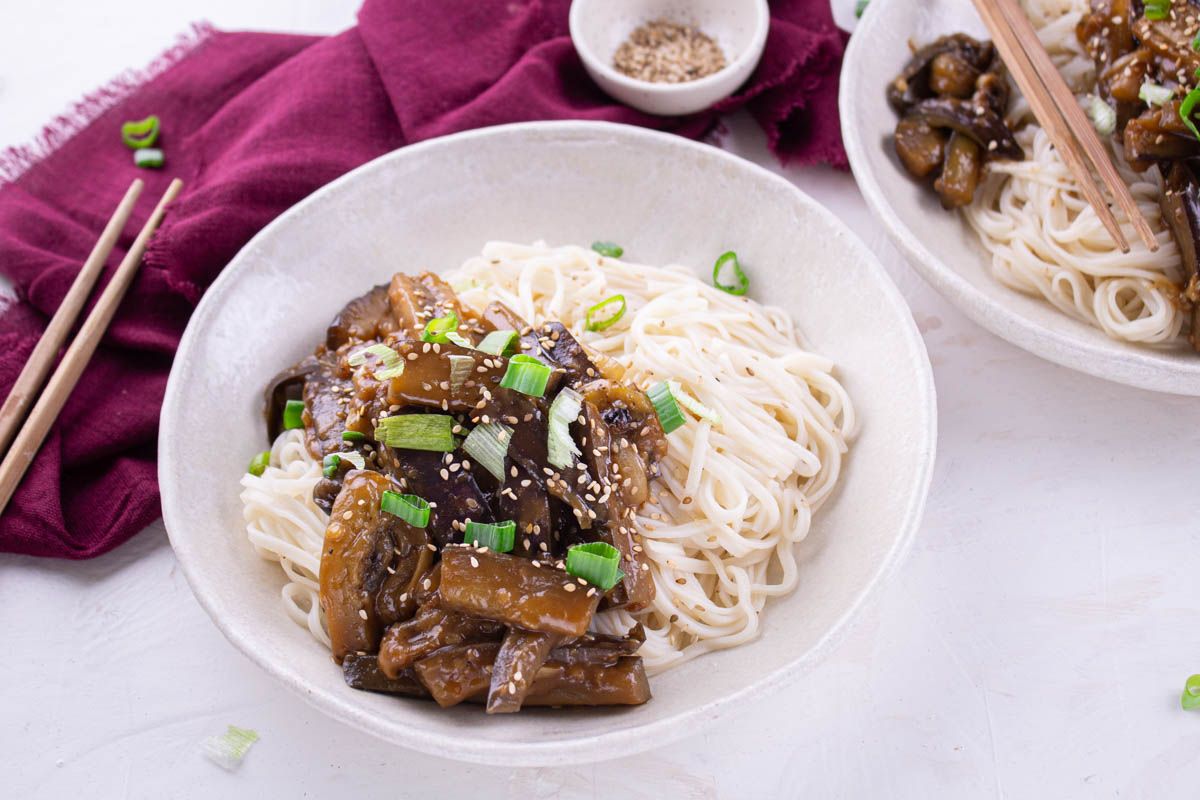 Aubergines Caramélisées au Soja à la Taïwanaise