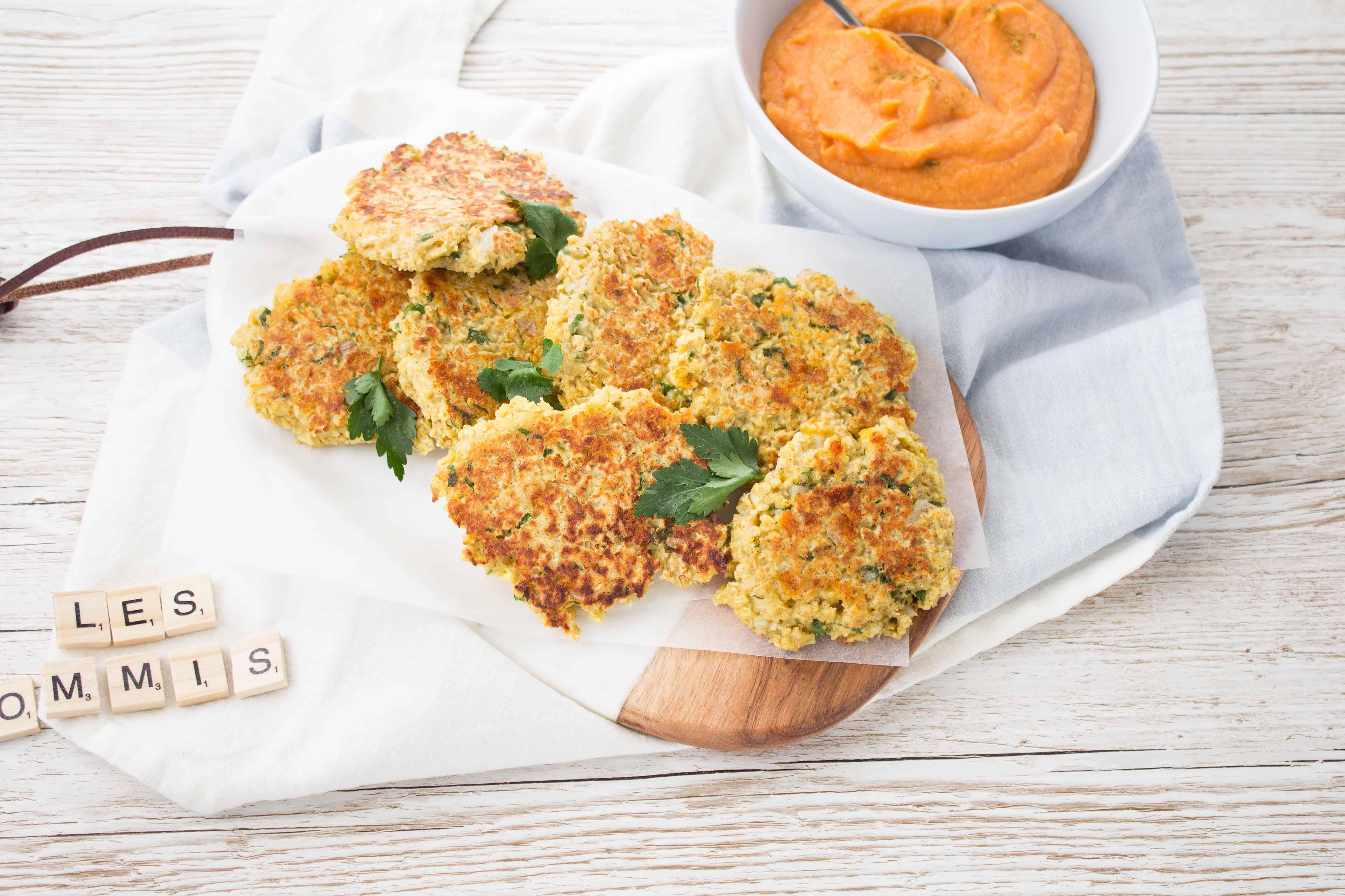 Galettes croustillantes lentilles corail - Le Blog - Les Commis