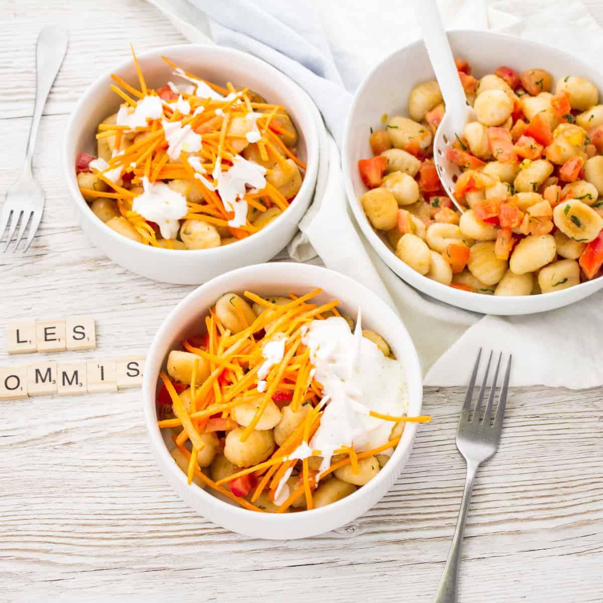Poêlée de Gnocchi & Tomate Fraîche