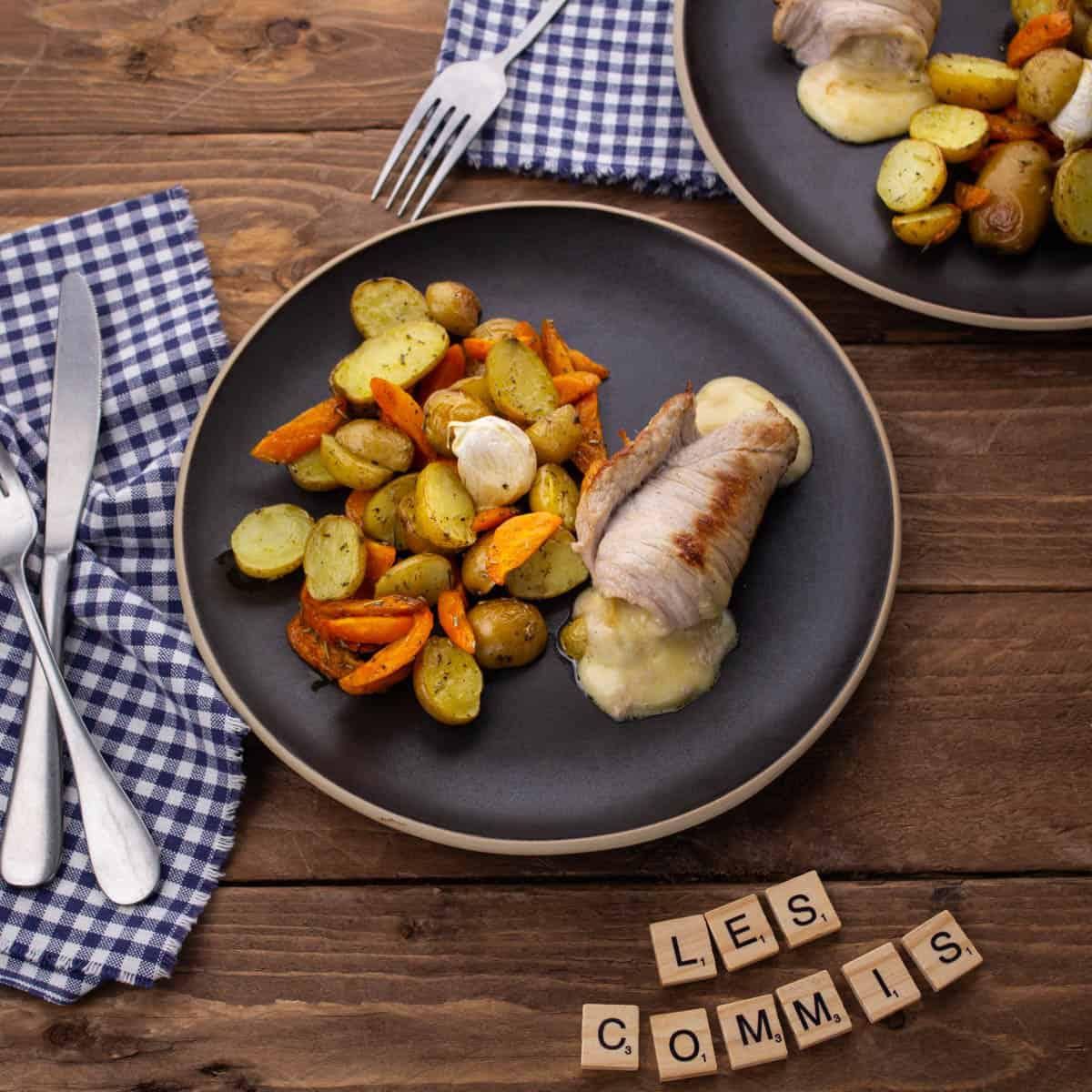 Roulades de Veau au Saint-Nectaire
