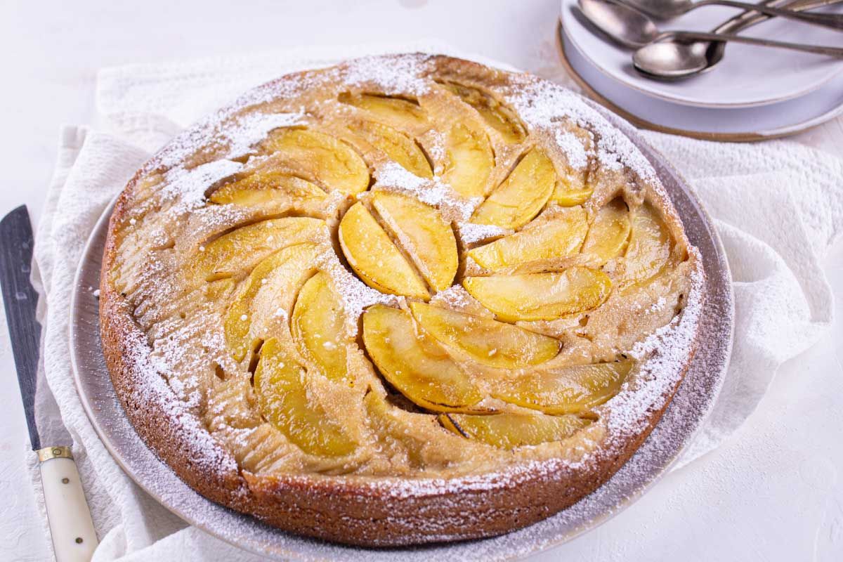 Gâteau aux Pommes & Mascarpone