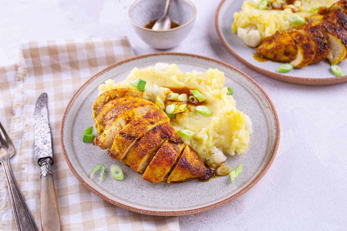 Poulet Mariné Paprika Fumé & Purée Chou-fleur, Coco
