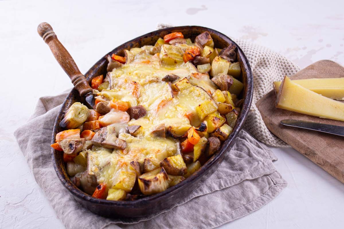 Gratin de Légumes au Comté et Béchamel