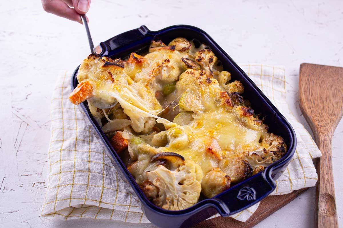 Gratin de Légumes d'Hiver au Comté - Recette - Les Commis