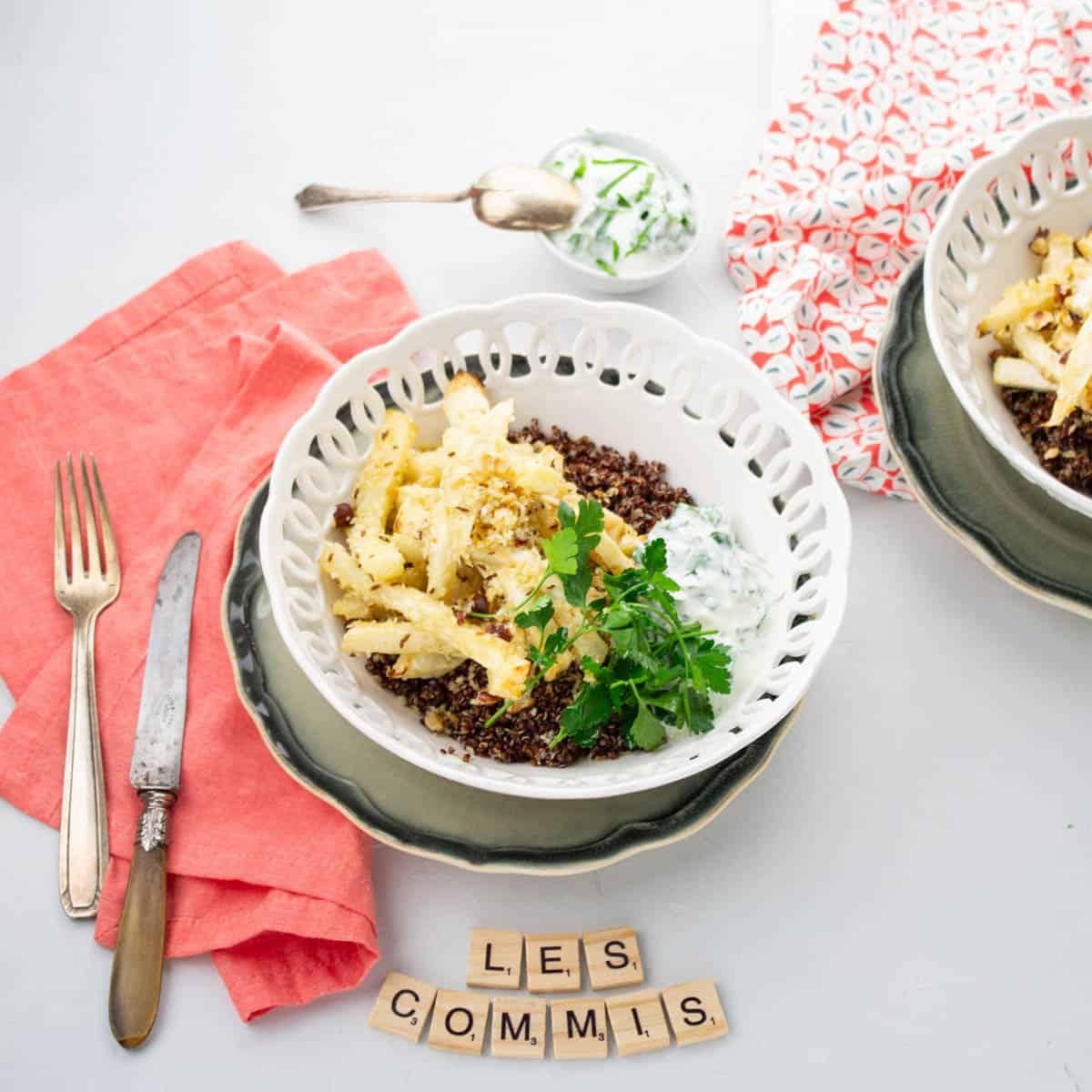 Frites de Céleri au Raifort