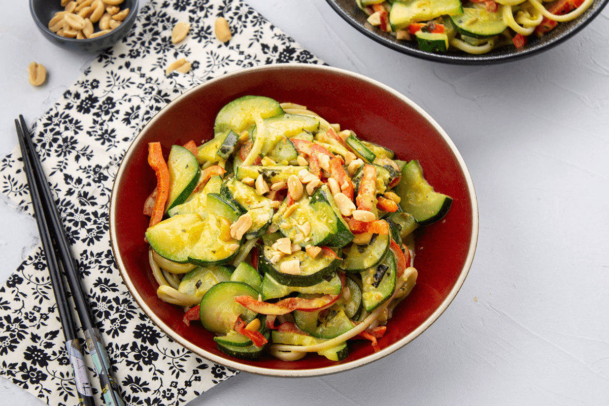 Wok de Légumes & Sauce Curry-Coco