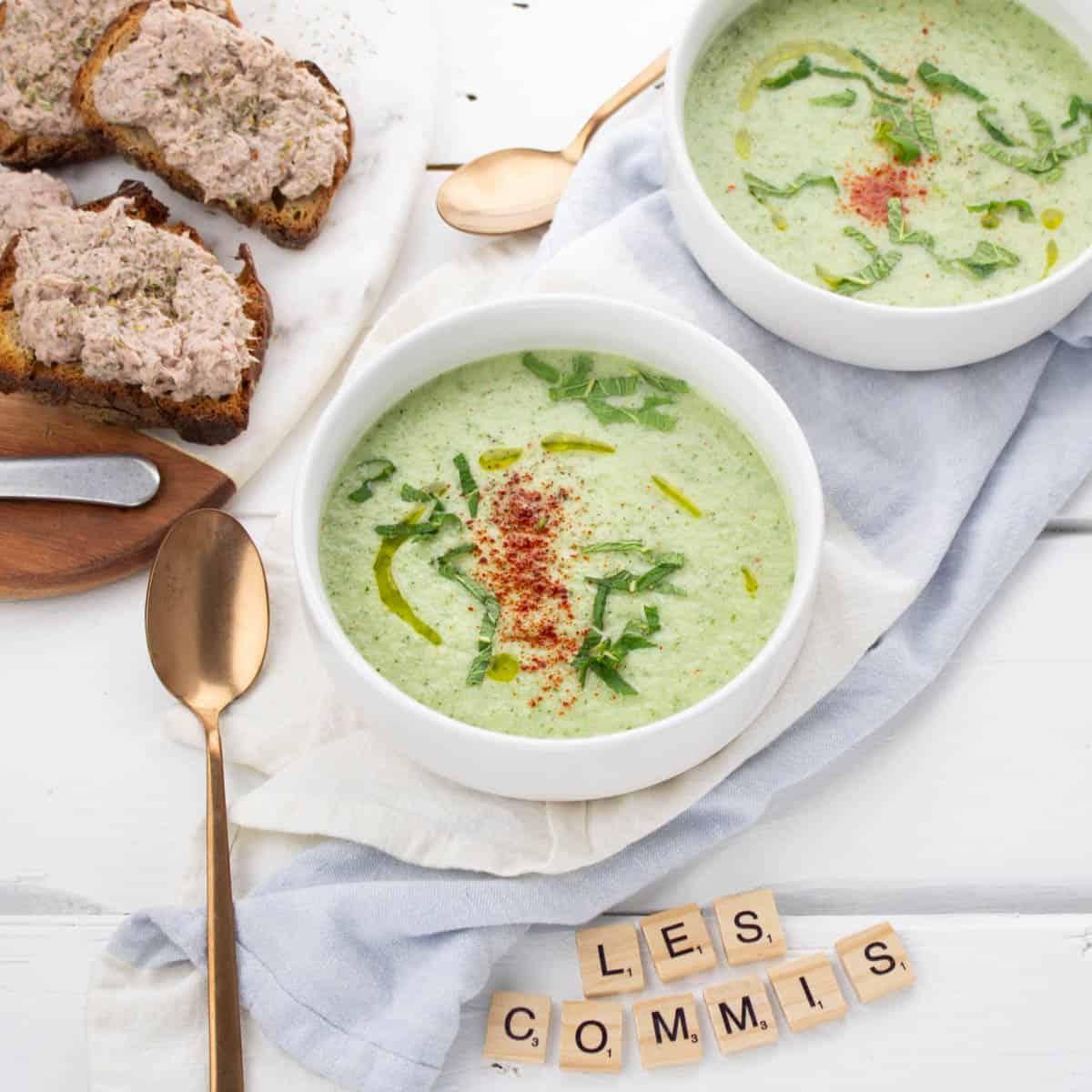 Rillettes de Thon Maison & Gaspacho Verde