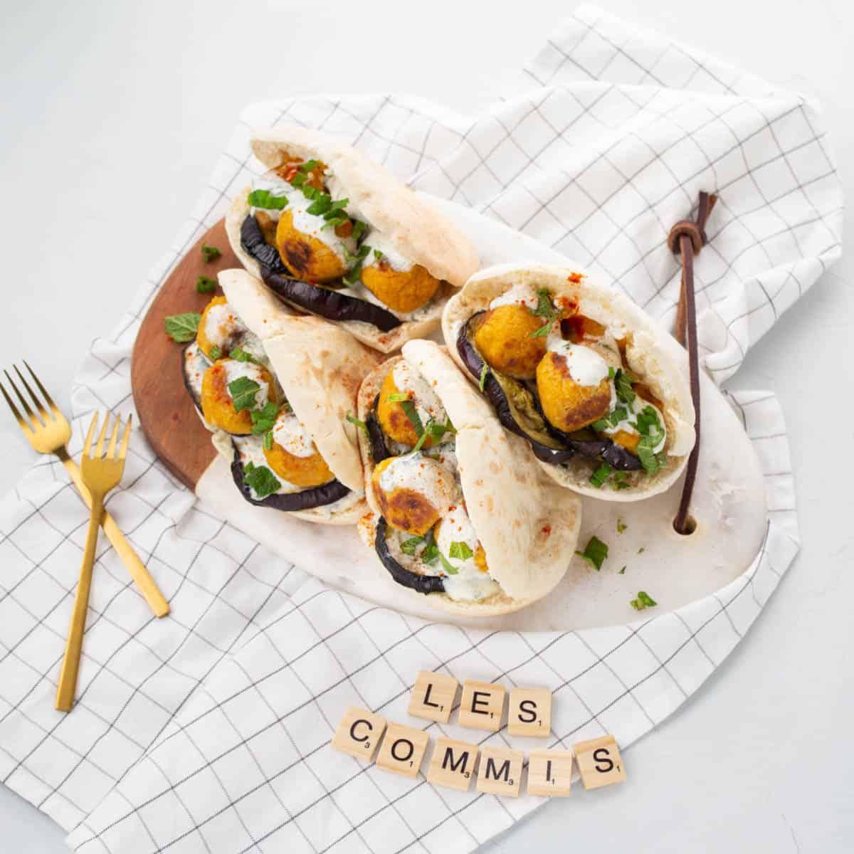 Pita Veggie aux Falafels
