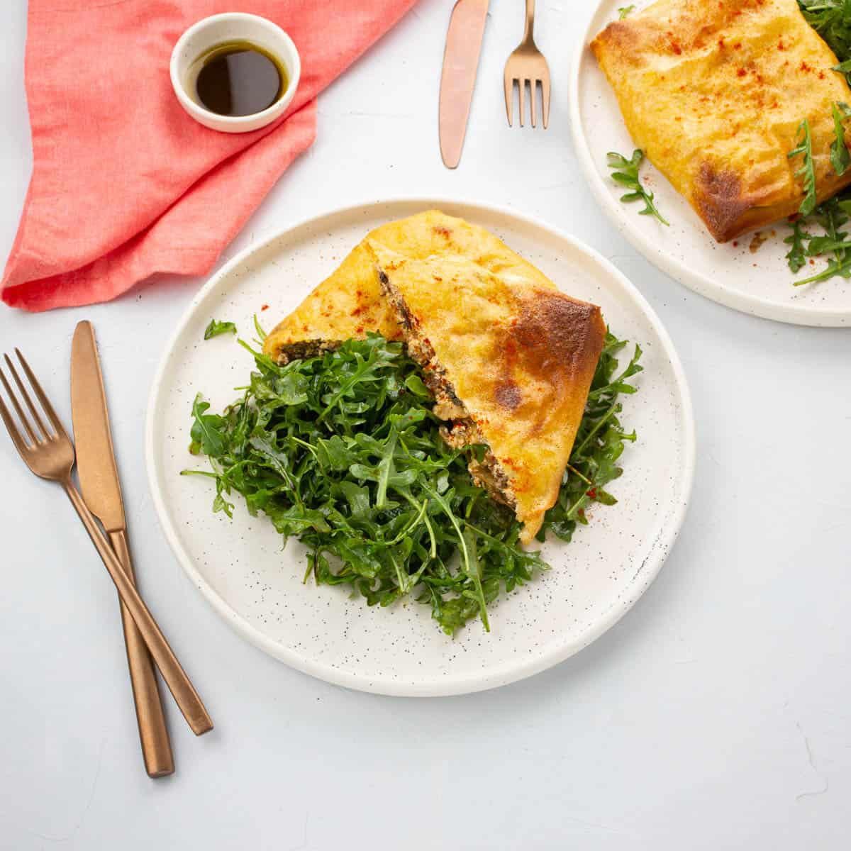Bricks Dorées Bœuf & Ricotta