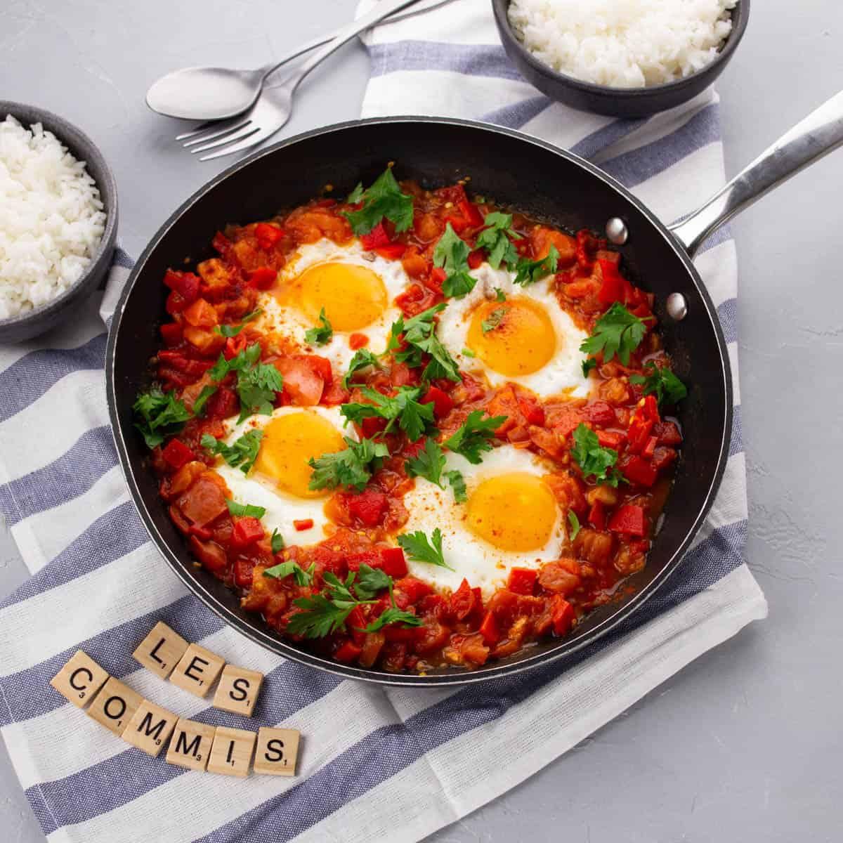 Simplissime Chakchouka & Riz de Camargue