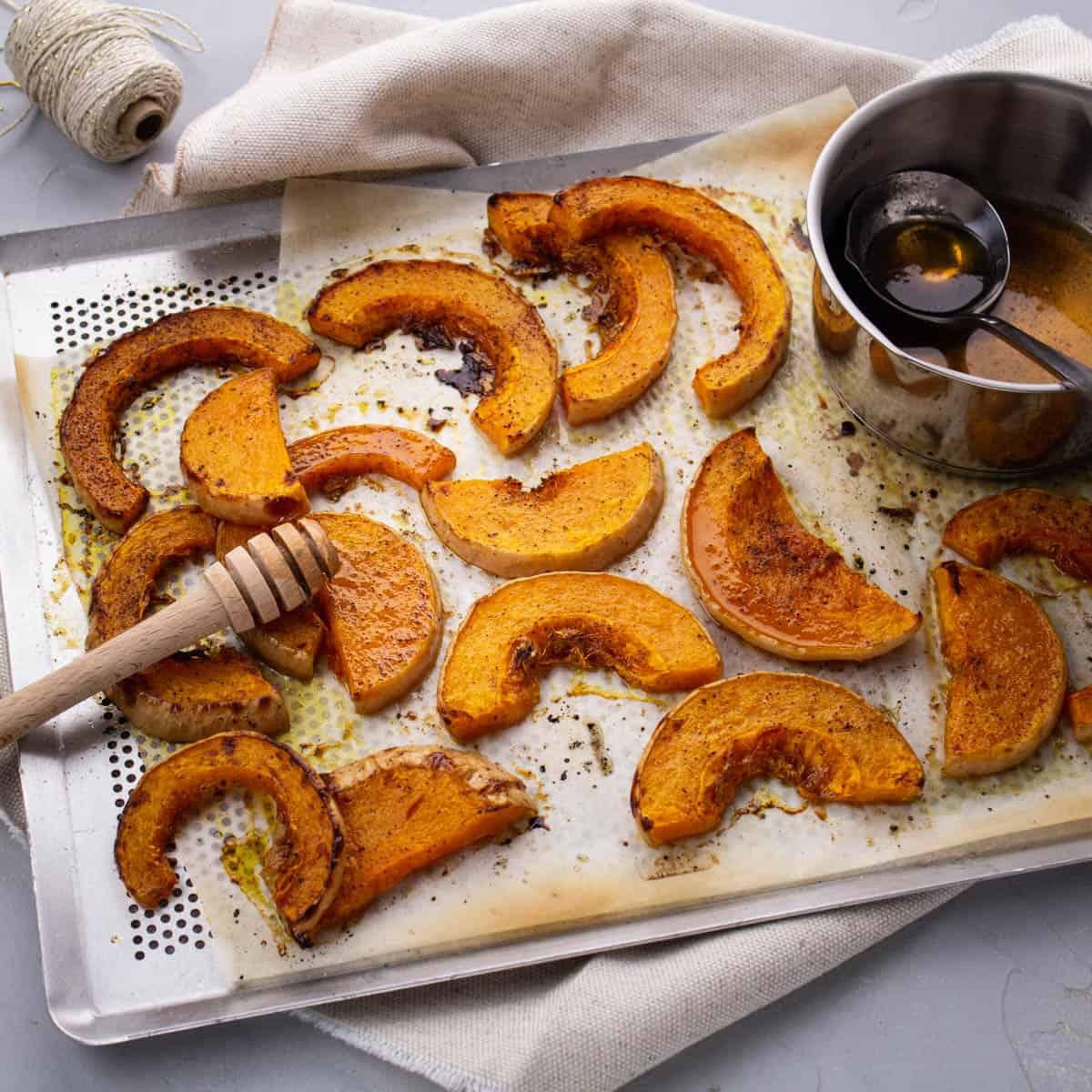 Potimarron rôti au sirop d'érable
