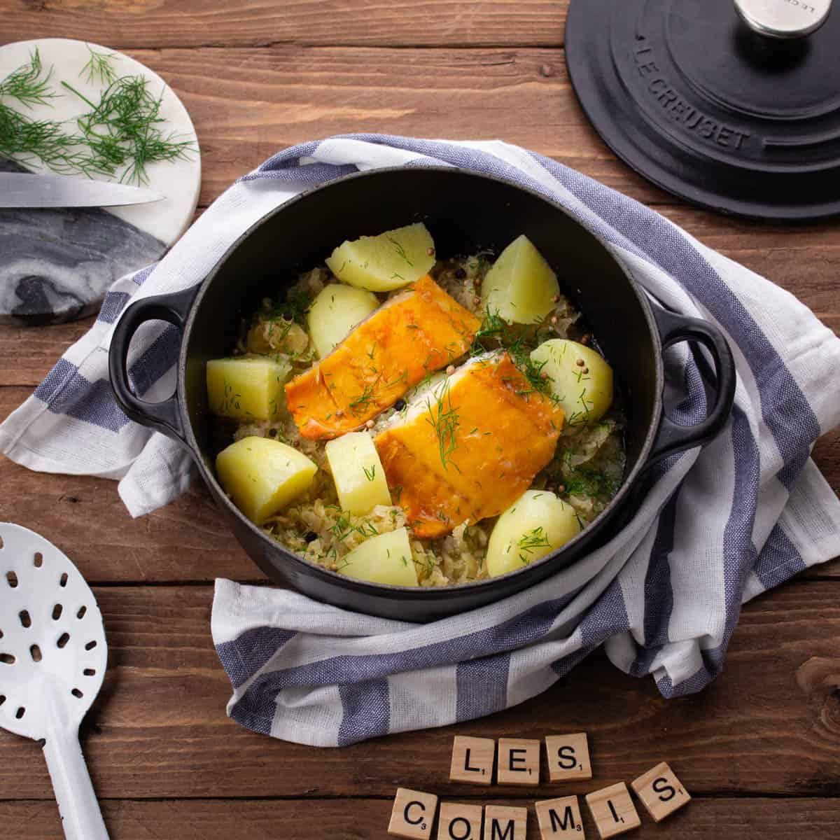 Choucroute Express au Haddock