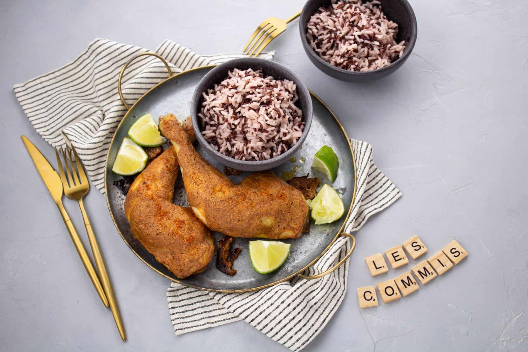 Poulet Tandoori & Riz Triade