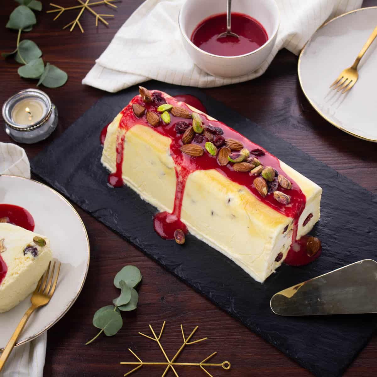 Nougat glacé de Noël