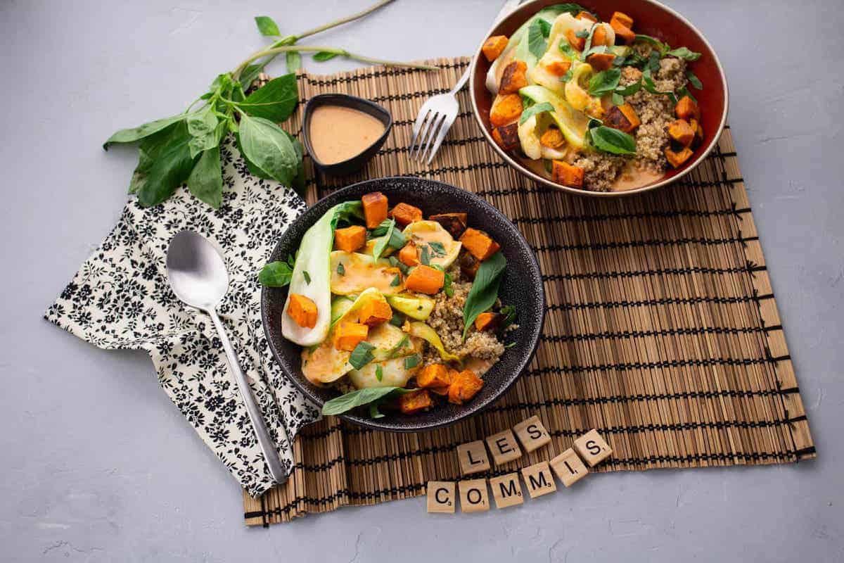 Curry de Légumes au Basilic Thaï