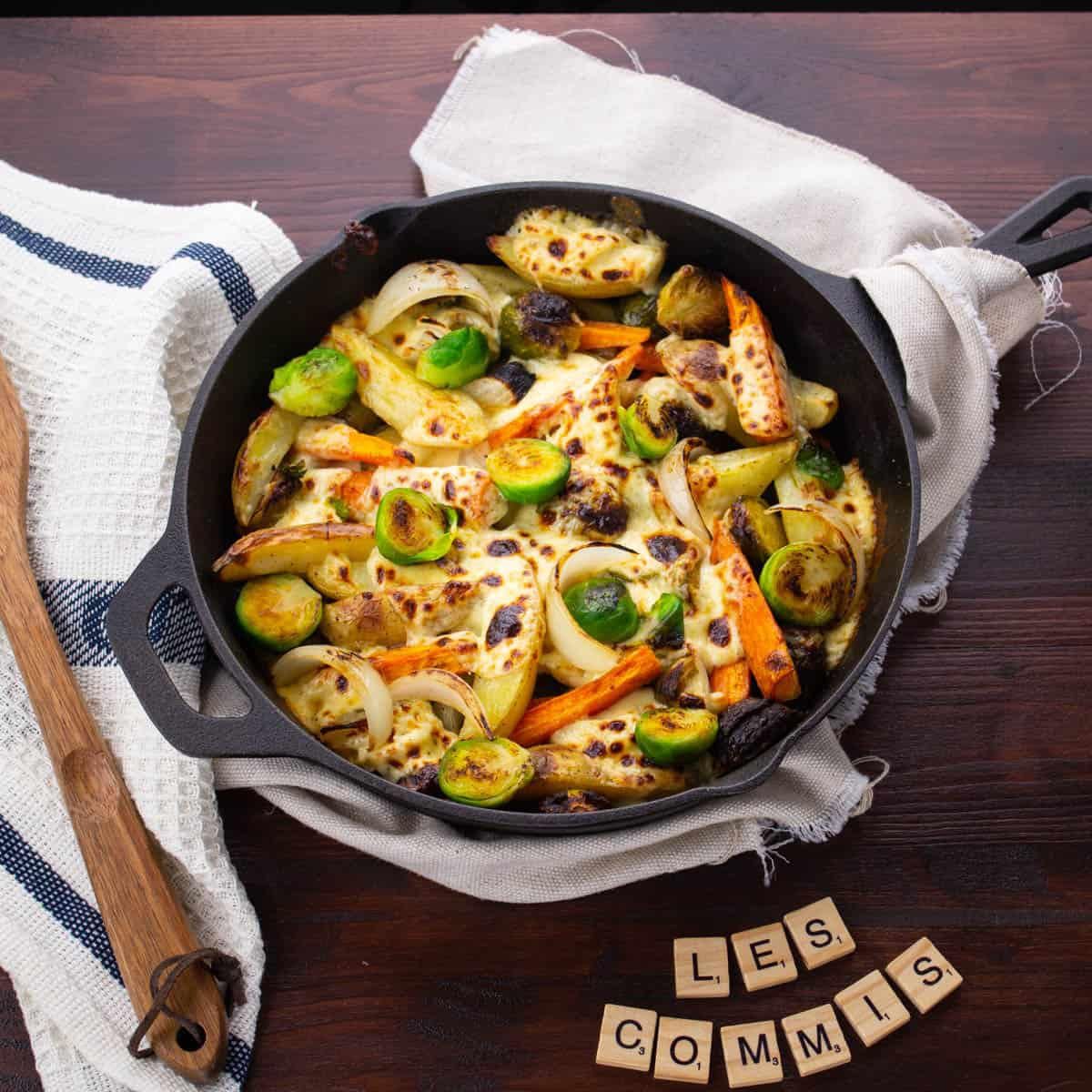 Poêlée de Légumes à la Crème de Pecorino