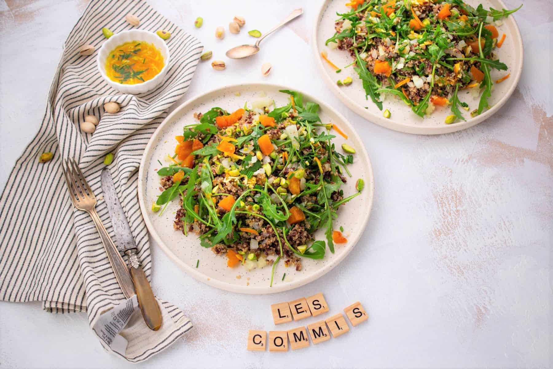 Riz Rouge à l'Orange & Pistaches